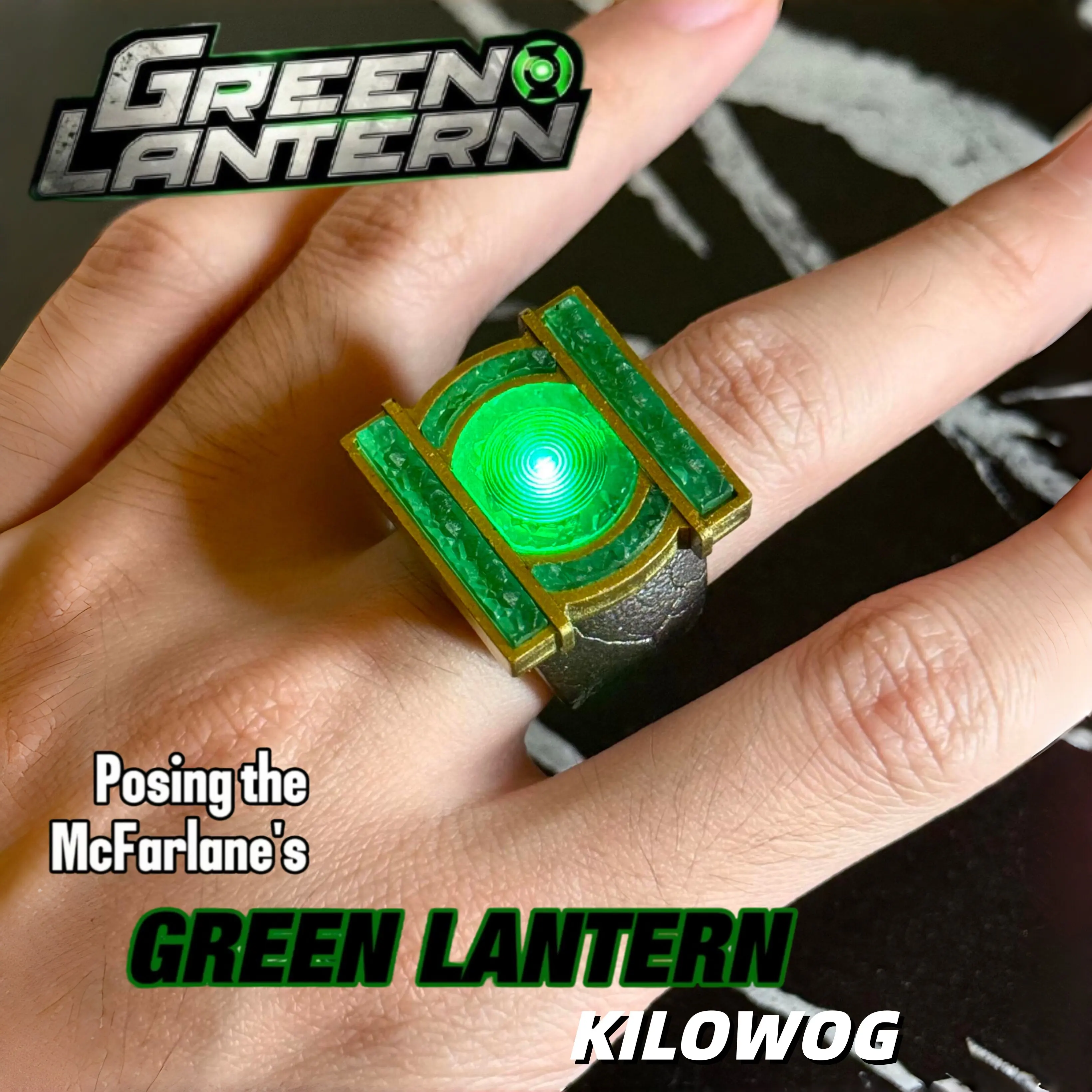 Cosplay Fire Prop - 【En stock】Anneau de corps de Green