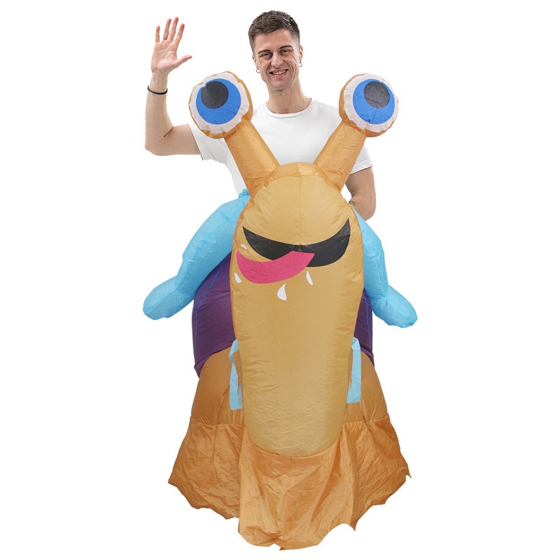 Cosplay Prop - Costumes gonflables d'escargot pour parc d'attractions,