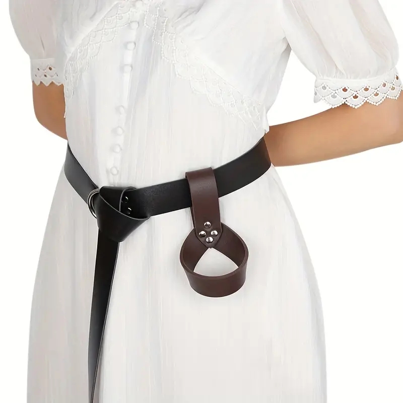 Ceinture de cosplay en cuir ré - Cosplay Prop Dagger avis et prix